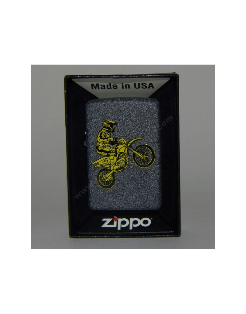 Zippo en ventes au meilleur prix. Commandez votre Zippo Moto cross.